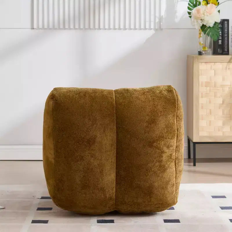 Chaise longue per yoga, poltrona sacco a S, comoda chaise longue imbottita con spugna morbida, divano da lettura senza struttura per soggiorno e camera da letto