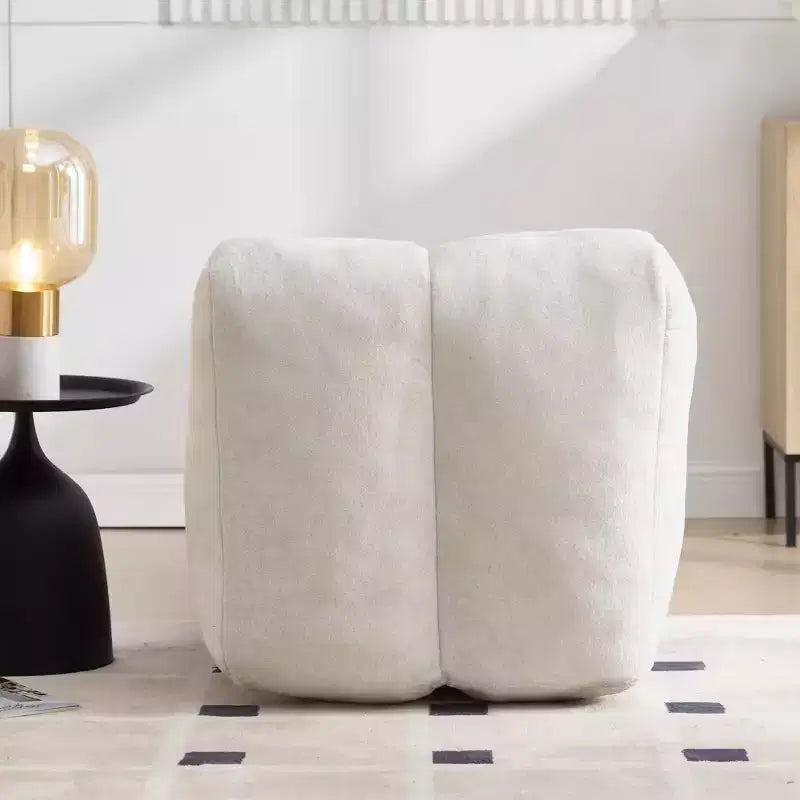 Chaise longue per yoga, poltrona sacco a S, comoda chaise longue imbottita con spugna morbida, divano da lettura senza struttura per soggiorno e camera da letto