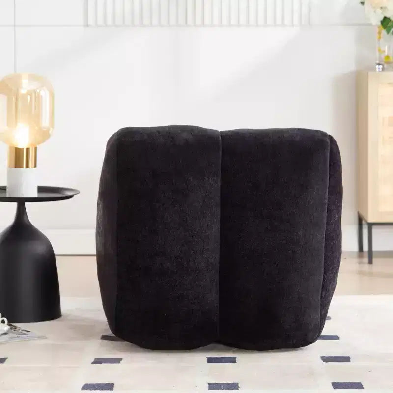 Chaise longue per yoga, poltrona sacco a S, comoda chaise longue imbottita con spugna morbida, divano da lettura senza struttura per soggiorno e camera da letto