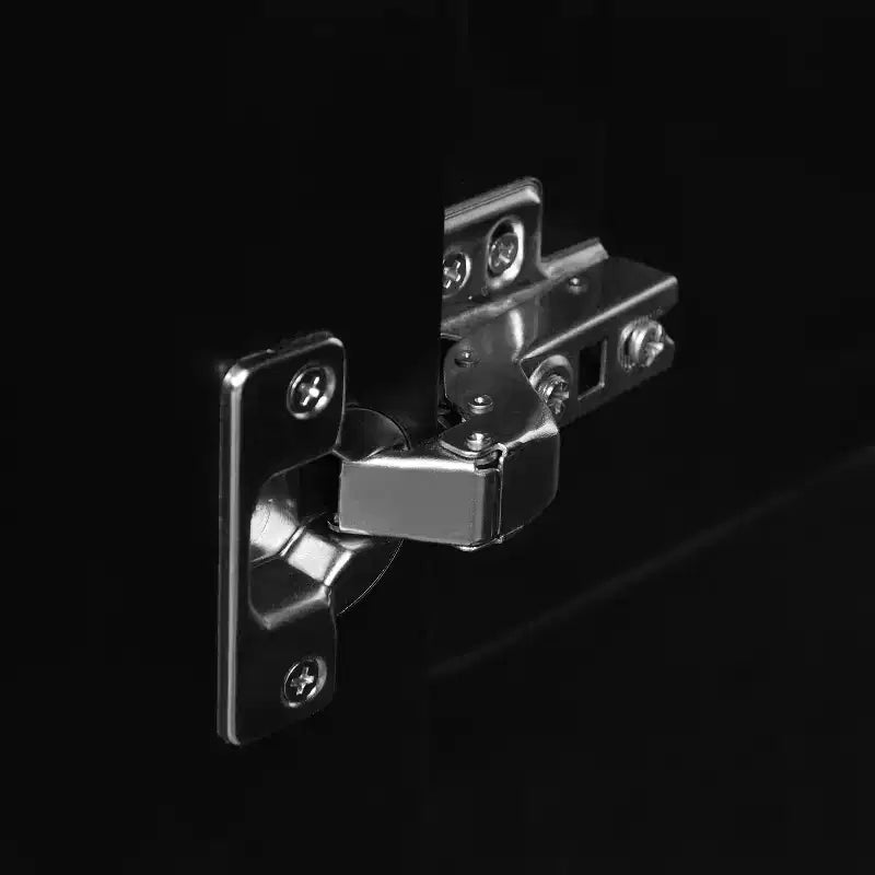 Mobile lavabo da bagno combinato da 90 cm, mobiletto da bagno con cassetti, mobile lavabo singolo con struttura in legno massello