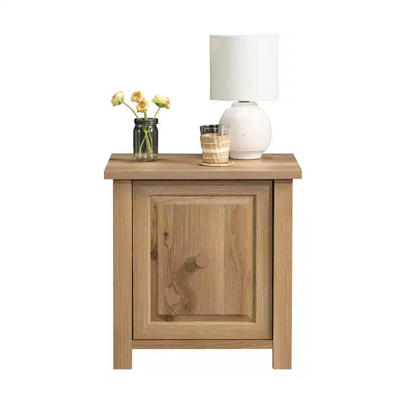 Harlan Farmhouse Nightstand with Hidden Storage