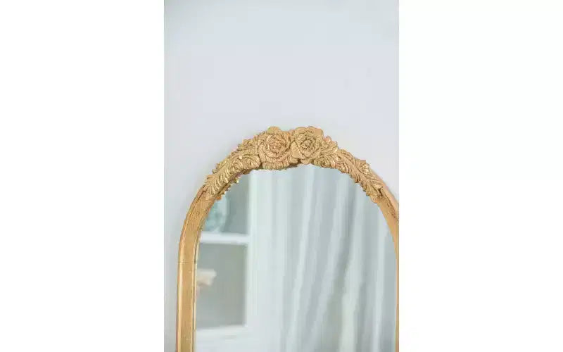 Specchio a figura intera in legno da 19 x 56 pollici